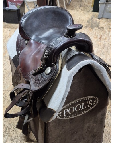 SELLE WESTERN OCCASION EQUITATION AMERICAINE USA CONTINENTAL