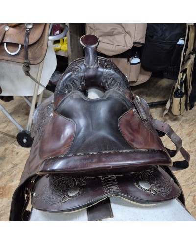 SELLE WESTERN OCCASION EQUITATION AMERICAINE USA CONTINENTAL