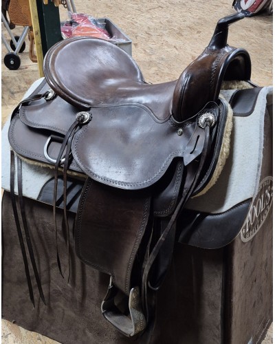 SELLE WESTERN OCCASION EQUITATION AMERICAINE USA CONTINENTAL