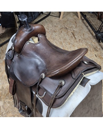 SELLE WESTERN OCCASION EQUITATION AMERICAINE USA CONTINENTAL