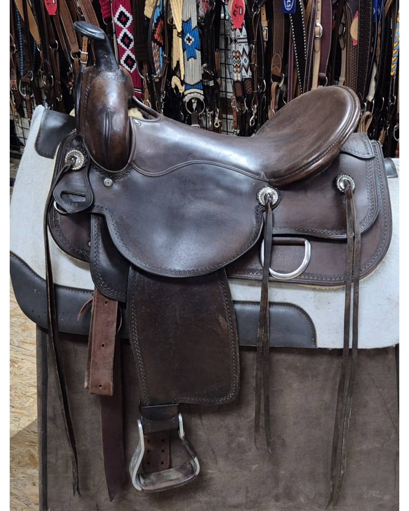 SELLE WESTERN OCCASION EQUITATION AMERICAINE USA CONTINENTAL