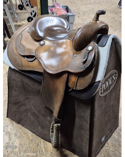 SELLE WESTERN OCCASION EQUITATION AMERICAINE USA CONTINENTAL