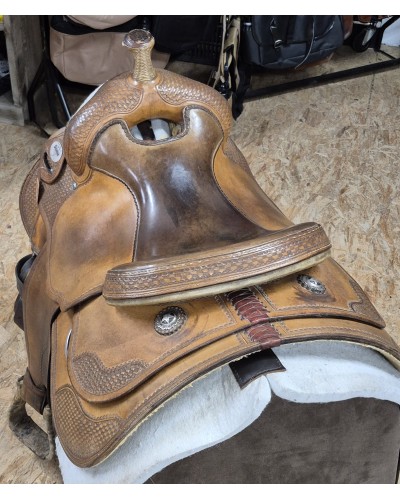 SELLE WESTERN OCCASION EQUITATION AMERICAINE USA CONTINENTAL