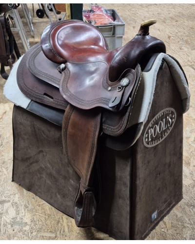 SELLE WESTERN OCCASION EQUITATION AMERICAINE USA CONTINENTAL