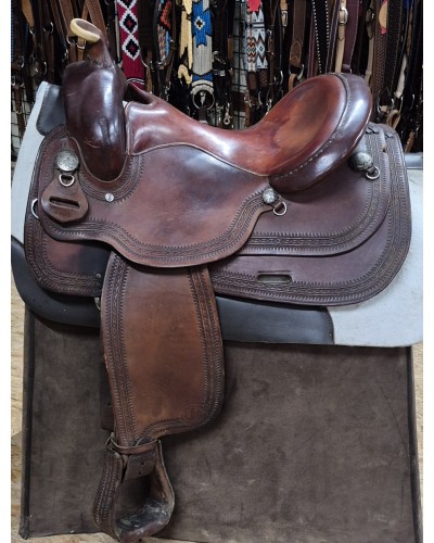 SELLE WESTERN OCCASION EQUITATION AMERICAINE USA CONTINENTAL