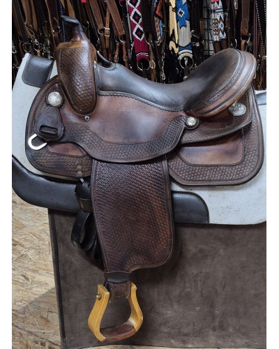 SELLE WESTERN OCCASION EQUITATION AMERICAINE USA CONTINENTAL