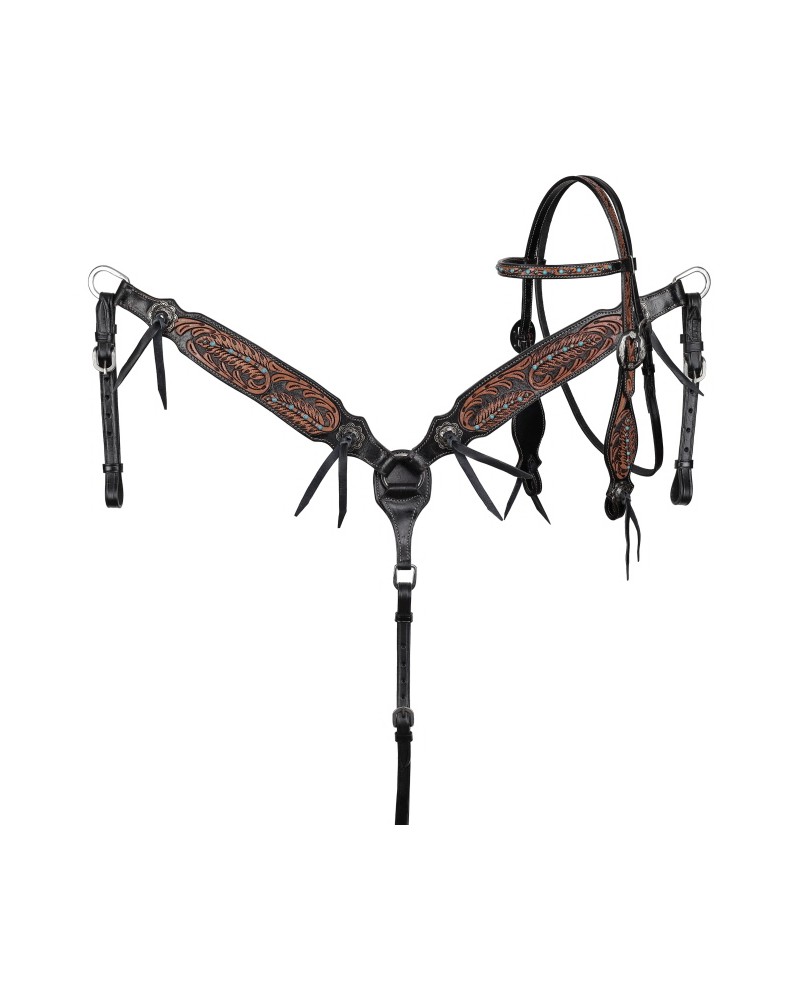 BRIDON WESTERN TRAVAIL HW SADDLERY LAKOTA POOLS WESTERN AMERICAIN