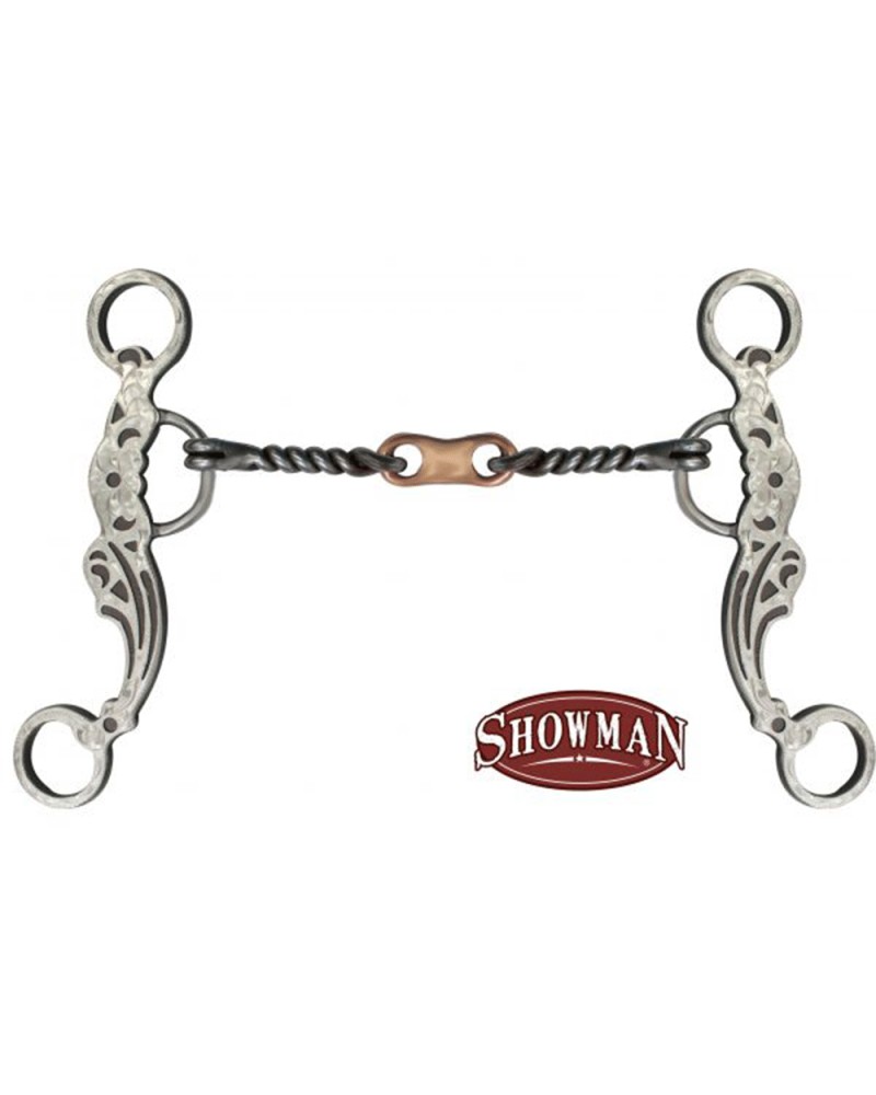 mors correctionnal embouchure western ranch equitation western shank snafle