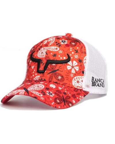 casquette ariat ranch brand hostile western stars and stripes yellowstone usa western