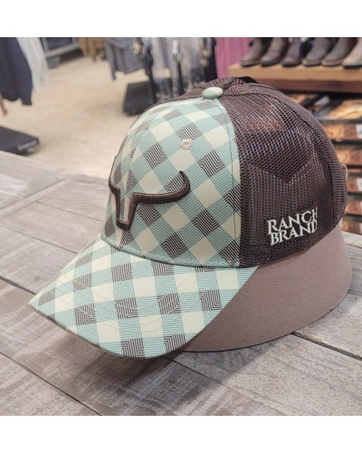 casquette ariat ranch brand hostile western stars and stripes yellowstone usa western