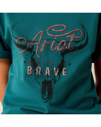 TEE SHIRT WESTERN AMERICAINE WRANGLER JACK DANIELS STARS AND STRIPES ARIAT