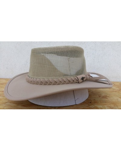 CHAPEAU GOLF MESH H'WEST BEIGE