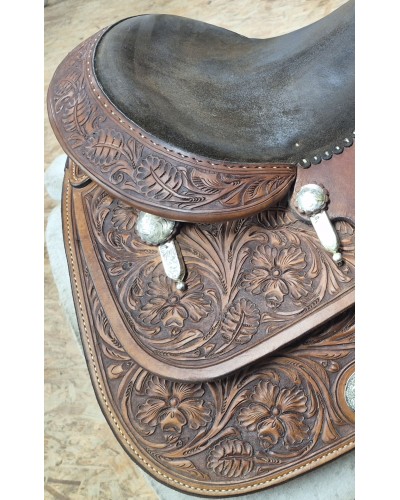 SELLE WESTERN OCCASION EQUITATION AMERICAINE USA CONTINENTAL
