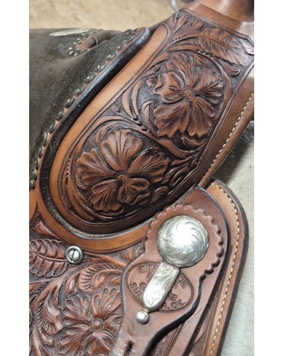 SELLE WESTERN OCCASION EQUITATION AMERICAINE USA CONTINENTAL