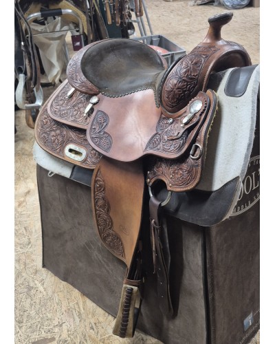 SELLE WESTERN OCCASION EQUITATION AMERICAINE USA CONTINENTAL