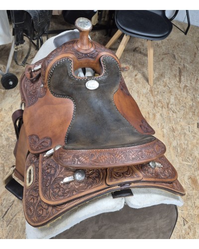 SELLE WESTERN OCCASION EQUITATION AMERICAINE USA CONTINENTAL