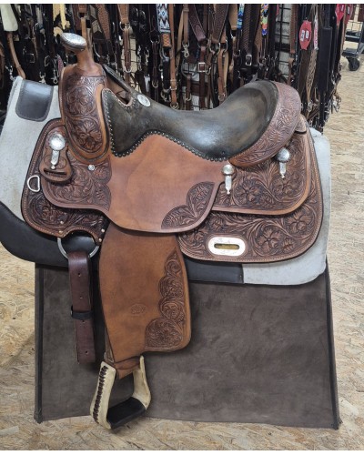 SELLE WESTERN OCCASION EQUITATION AMERICAINE USA CONTINENTAL
