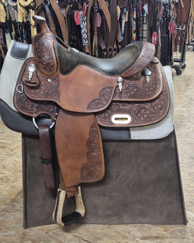 SELLE WESTERN OCCASION EQUITATION AMERICAINE USA CONTINENTAL