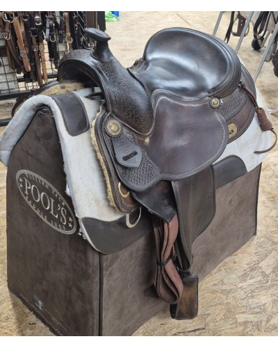 SELLE WESTERN OCCASION EQUITATION AMERICAINE USA CONTINENTAL