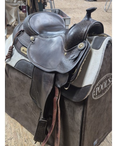 SELLE WESTERN OCCASION EQUITATION AMERICAINE USA CONTINENTAL