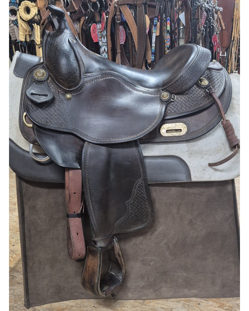 SELLE WESTERN OCCASION EQUITATION AMERICAINE USA CONTINENTAL