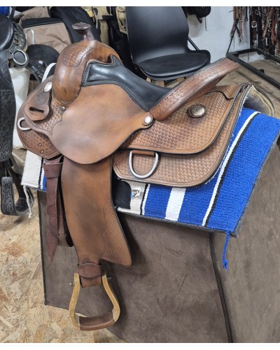 SELLE WESTERN OCCASION EQUITATION AMERICAINE USA CONTINENTAL