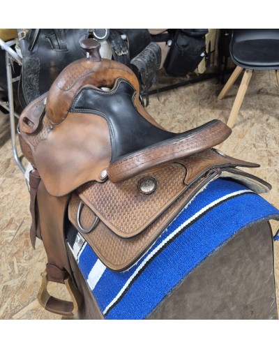 SELLE WESTERN OCCASION EQUITATION AMERICAINE USA CONTINENTAL