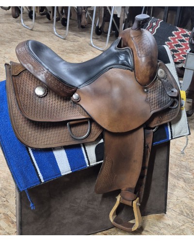 SELLE WESTERN OCCASION EQUITATION AMERICAINE USA CONTINENTAL