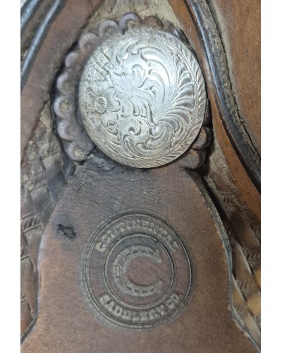 SELLE WESTERN OCCASION EQUITATION AMERICAINE USA CONTINENTAL