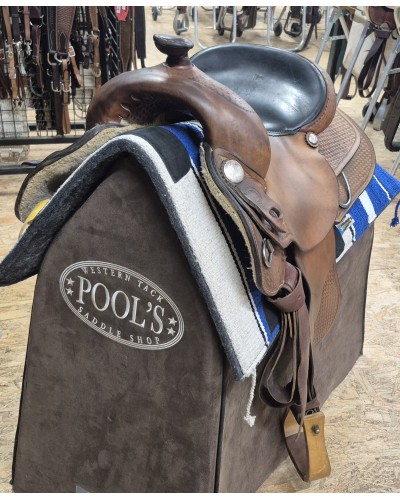 SELLE WESTERN OCCASION EQUITATION AMERICAINE USA CONTINENTAL