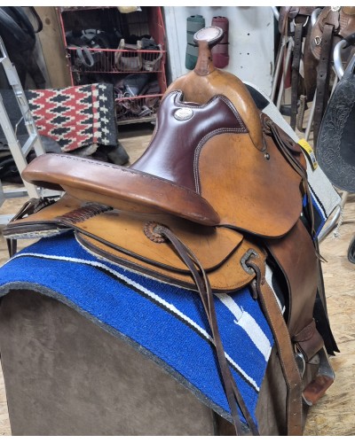 SELLE WESTERN OCCASION EQUITATION AMERICAINE USA CONTINENTAL