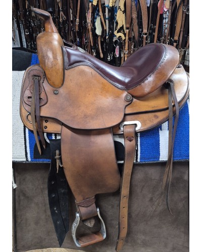 SELLE WESTERN OCCASION EQUITATION AMERICAINE USA CONTINENTAL