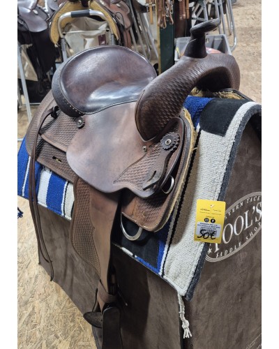 SELLE WESTERN OCCASION EQUITATION AMERICAINE USA CONTINENTAL