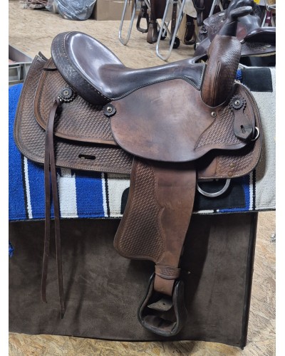 SELLE WESTERN OCCASION EQUITATION AMERICAINE USA CONTINENTAL