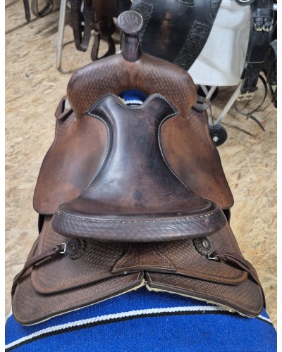 SELLE WESTERN OCCASION EQUITATION AMERICAINE USA CONTINENTAL
