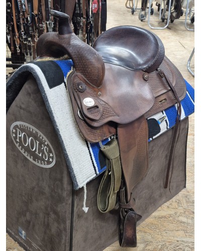 SELLE WESTERN OCCASION EQUITATION AMERICAINE USA CONTINENTAL