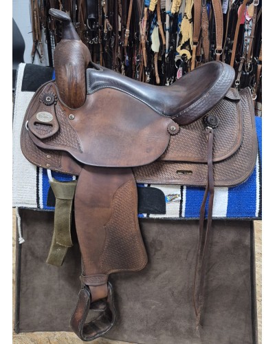 SELLE WESTERN OCCASION EQUITATION AMERICAINE USA CONTINENTAL