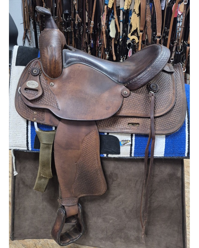 SELLE WESTERN OCCASION EQUITATION AMERICAINE USA CONTINENTAL