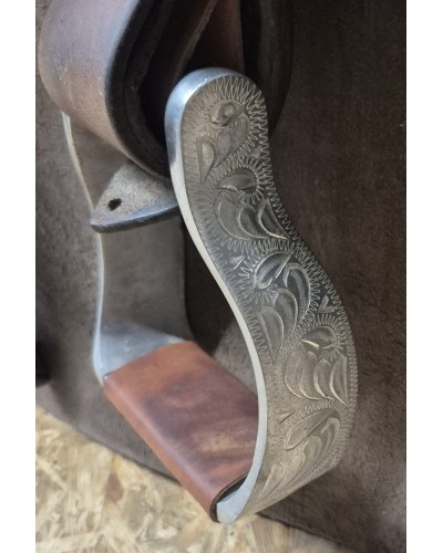 SELLE WESTERN OCCASION EQUITATION AMERICAINE USA CONTINENTAL