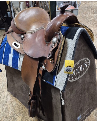 SELLE WESTERN OCCASION EQUITATION AMERICAINE USA CONTINENTAL