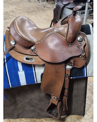 SELLE WESTERN OCCASION EQUITATION AMERICAINE USA CONTINENTAL