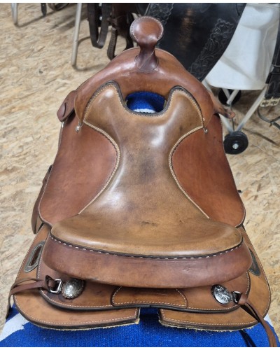 SELLE WESTERN OCCASION EQUITATION AMERICAINE USA CONTINENTAL