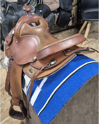 SELLE WESTERN OCCASION EQUITATION AMERICAINE USA CONTINENTAL