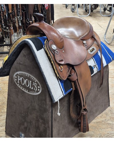 SELLE WESTERN OCCASION EQUITATION AMERICAINE USA CONTINENTAL