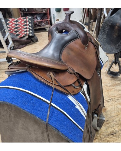 SELLE WESTERN OCCASION EQUITATION AMERICAINE USA CONTINENTAL