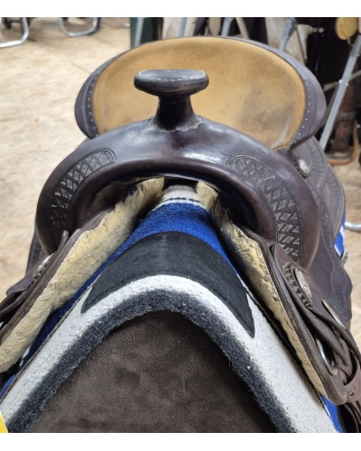 SELLE WESTERN OCCASION EQUITATION AMERICAINE USA CONTINENTAL