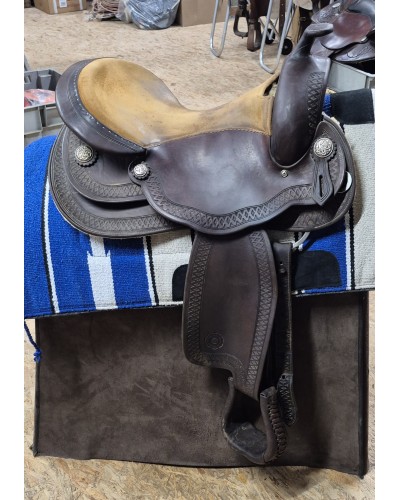 SELLE WESTERN OCCASION EQUITATION AMERICAINE USA CONTINENTAL