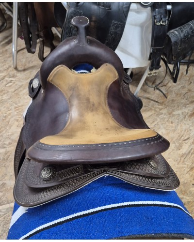 SELLE WESTERN OCCASION EQUITATION AMERICAINE USA CONTINENTAL