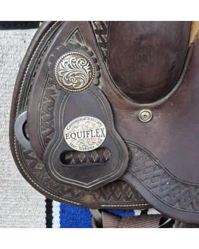 SELLE WESTERN OCCASION EQUITATION AMERICAINE USA CONTINENTAL