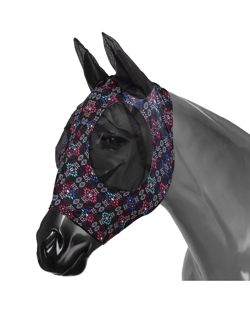 MASQUE ANTIMOUCHE FLY MASK SHOWMAN LYCRA